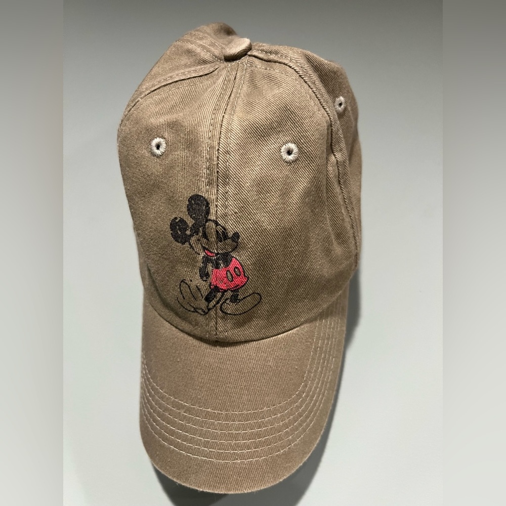 Disney World Vintage-Inspired Green Mickey Baseball Cap